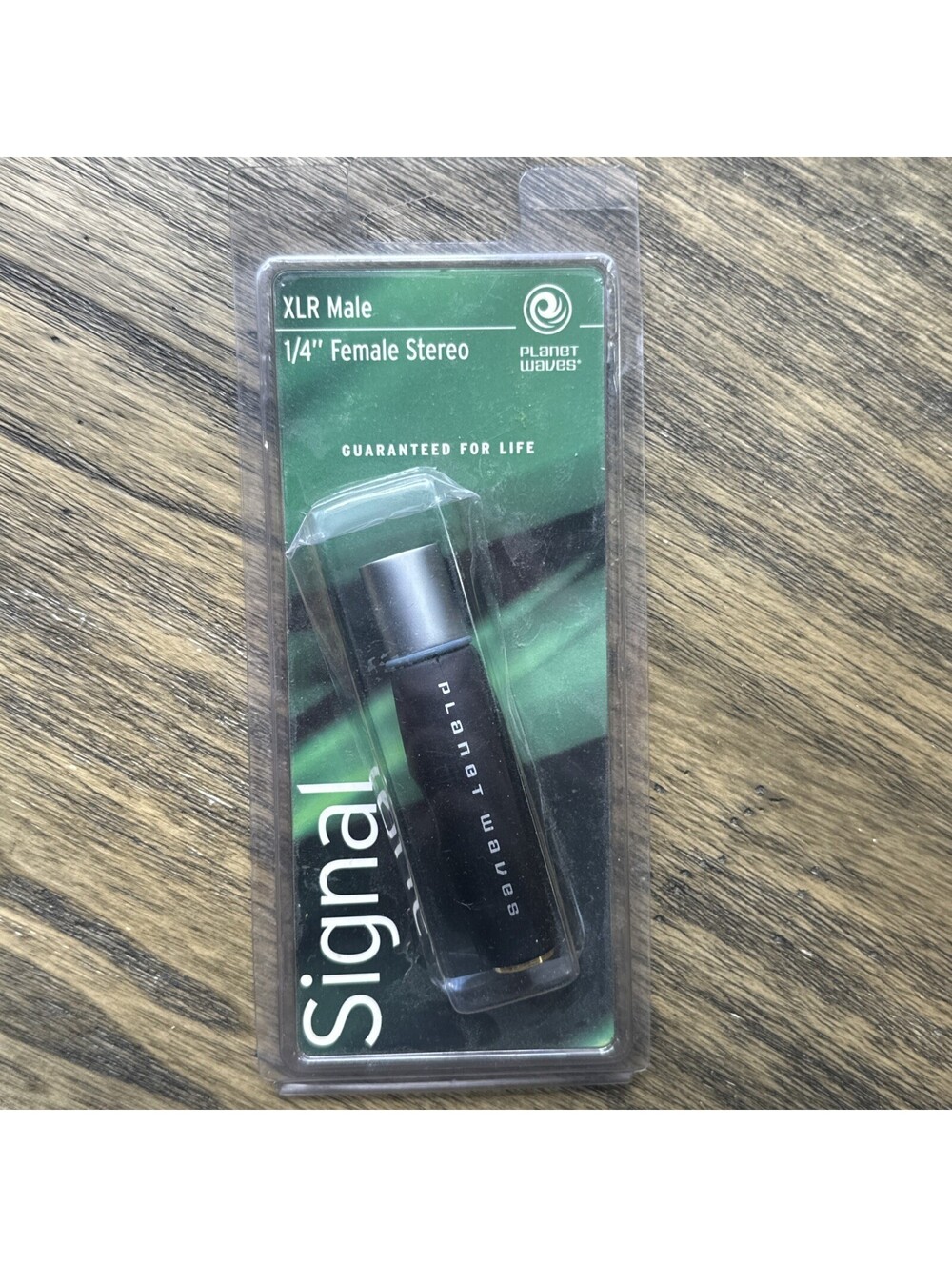 Planet Waves XLR Male to 1/4 Inch Female Balanced Adapter